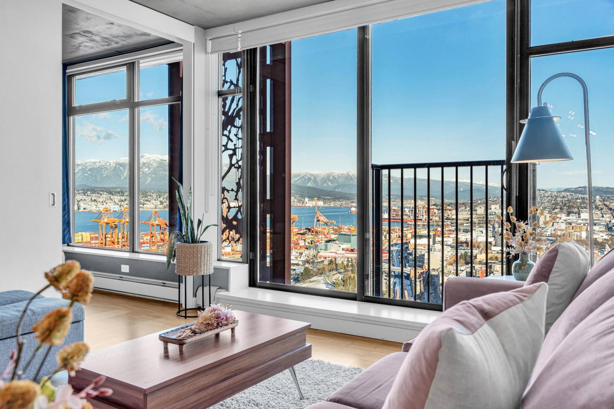 Water Views, 40Th Floor Sub-Penthouse! Entire Condo In The Heart Of Vancouver City Centre Kültér fotó