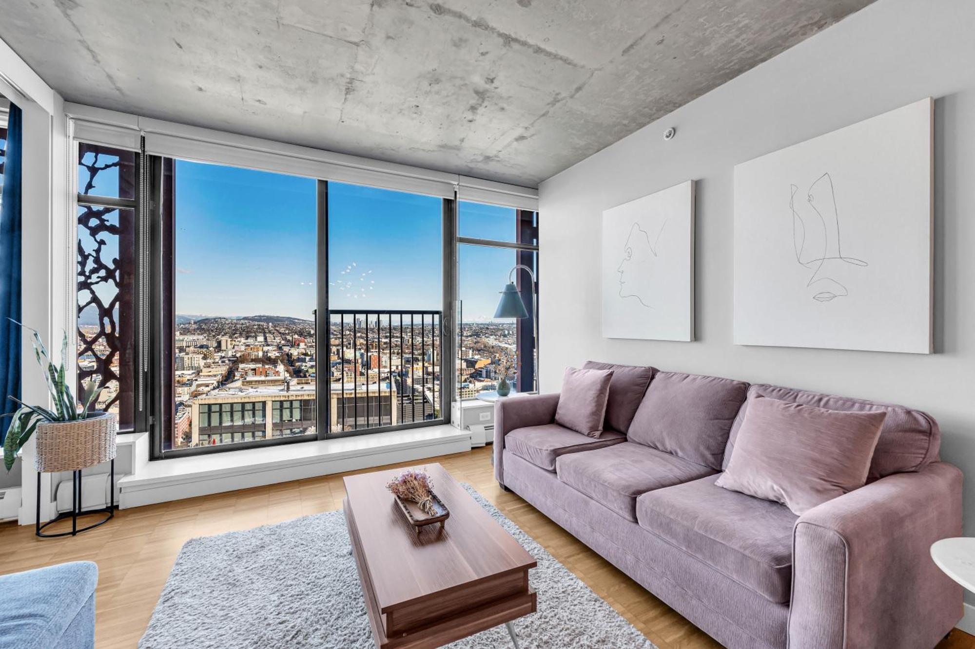 Water Views, 40Th Floor Sub-Penthouse! Entire Condo In The Heart Of Vancouver City Centre Kültér fotó